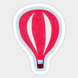 Hot Air Balloon Sticker